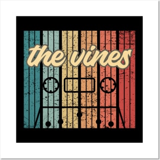 the vines cassette retro vintage Posters and Art